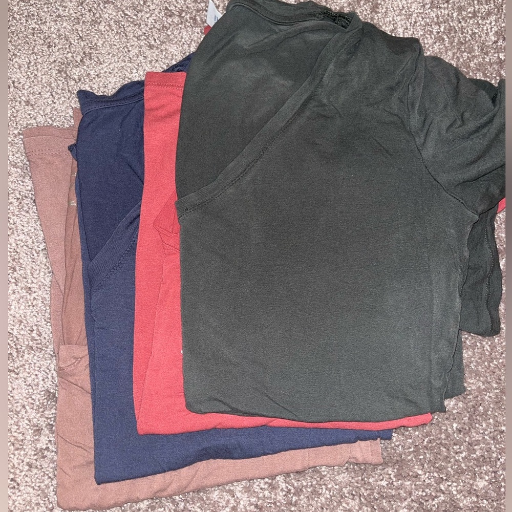 9 T-Shirt bundle! a New Day and Old navy luxe, Short Sleeve Tops, Sz XS/S GUC - Picture 2 of 13
